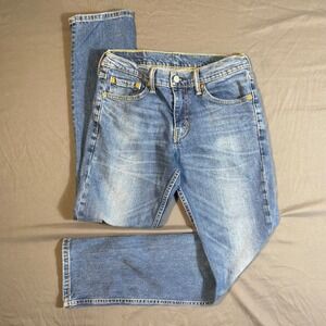 Levi's 511 Slim Straight Jeans Women 29x30 Mid Rise Stretch Denim Classic